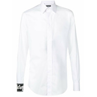 Dolce & Gabbana Camisa com aplicação de contas - Branco