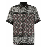 Dolce & Gabbana Camisa com estampa de bandana - Preto