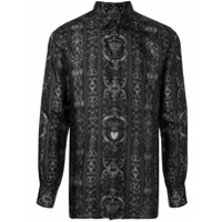 Dolce & Gabbana Camisa com estampa gráfica - Preto