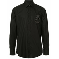 Dolce & Gabbana Camisa com patch de logo - Preto