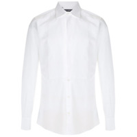 Dolce & Gabbana Camisa lisa em algodão - Branco