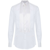Dolce & Gabbana Camisa mangas longas com seda - Branco