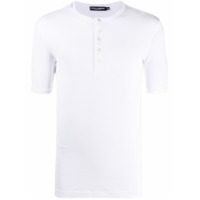 Dolce & Gabbana Camisa polo decote arredondado - Branco