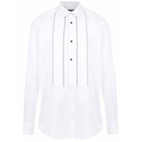 Dolce & Gabbana Camisa texturizada mangas longas - Branco
