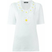 Dolce & Gabbana Camiseta com aplicação - Branco