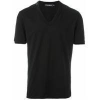 Dolce & Gabbana Camiseta com decote em V - Preto