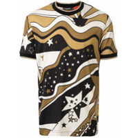 Dolce & Gabbana Camiseta com estampa de estrela e cometa - Estampado