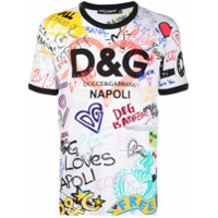 Dolce & Gabbana Camiseta com estampa de logo - Branco
