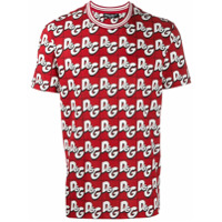 Dolce & Gabbana Camiseta com estampa de logo - Vermelho