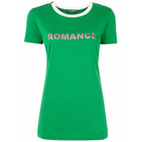 Dolce & Gabbana Camiseta com estampa de slogan - Verde