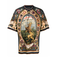 Dolce & Gabbana Camiseta com estampa Lion - Cinza