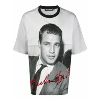 Dolce & Gabbana Camiseta com estampa Marlon Brando - Cinza