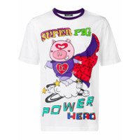 Dolce & Gabbana Camiseta com estampa 'Super Pig' - Branco