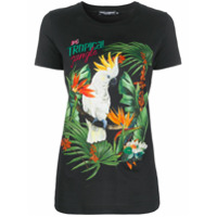 Dolce & Gabbana Camiseta com estampa tropical - Preto