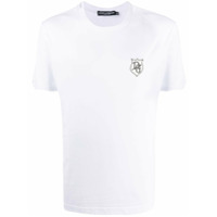 Dolce & Gabbana Camiseta com patch de logo - Branco