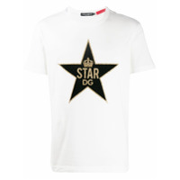 Dolce & Gabbana Camiseta DG Star com estampa - Branco
