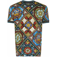 Dolce & Gabbana Camiseta King's Age com estampa - Preto
