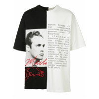Dolce & Gabbana Camiseta Marlon Brando bicolor - Branco