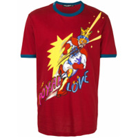 Dolce & Gabbana Camiseta Royal Love - Vermelho