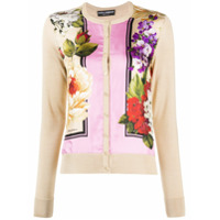 Dolce & Gabbana Cardigan com estampa floral - Neutro