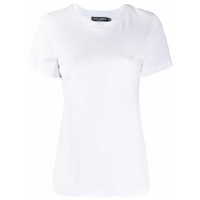Dolce & Gabbana logo-patch slim-fit T-shirt - Branco