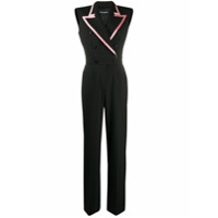 Dolce & Gabbana Macacão de alfaiataria sem mangas - Preto