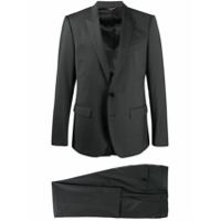Dolce & Gabbana notched lapels two-piece suit - Cinza