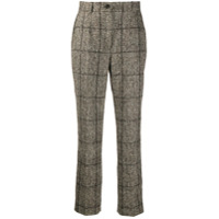 Dolce & Gabbana plaid-check tailored trousers - Neutro