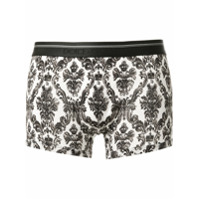 Dolce & Gabbana Underwear Cueca boxer com estampa barroca - Preto