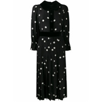 Dolce & Gabbana Vestido com estampa de poás - Preto
