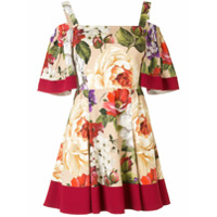 Dolce & Gabbana Vestido com estampa floral - Neutro