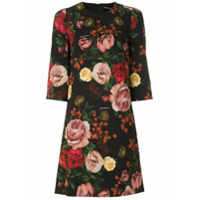 Dolce & Gabbana Vestido curto estampa floral - Preto