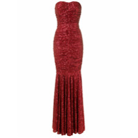 Dolce & Gabbana Vestido de festa mini paetês - Vermelho
