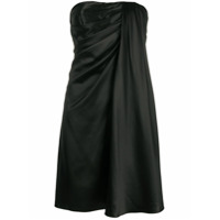Dolce & Gabbana Vestido drapeado sem mangas - Preto