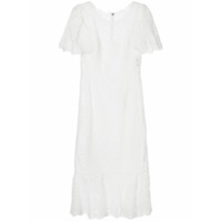 Dolce & Gabbana Vestido midi com renda - Branco