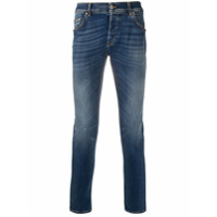 Dondup Calça jeans skinny com lavagem clara - Azul
