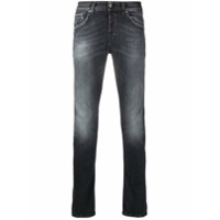 Dondup Calça jeans skinny com lavagem clara - Preto