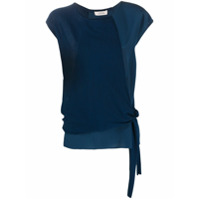 Dorothee Schumacher Blusa com recortes e amarração lateral - Azul