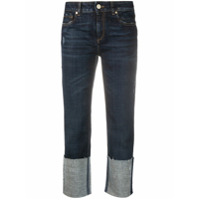 Dorothee Schumacher Calça jeans cropped cintura média - Azul