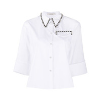 Dorothee Schumacher Camisa com aplicação - Branco