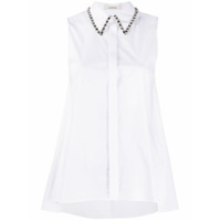 Dorothee Schumacher Camisa com aplicações no colarinho - Branco