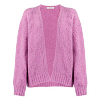 Dorothee Schumacher Cardigan com abertura frontal - Roxo