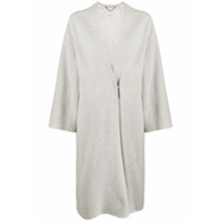 Dorothee Schumacher Casaco midi Dash of Color - Cinza