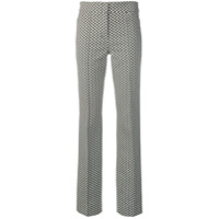 Dorothee Schumacher micro-printed trousers - Preto