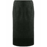 Dorothee Schumacher Saia jeans midi - Preto