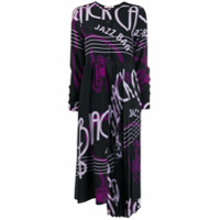 Dorothee Schumacher Vestido evasê com estampa Jazz Bar - Preto