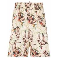 Dsquared2 Boxer com estampa de macaco - Neutro