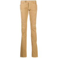 Dsquared2 Calça com acabamento destroyed - Neutro