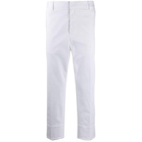 Dsquared2 Calça com fechamento oculto - Branco