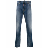 Dsquared2 Calça jeans com efeito desbotado - Azul